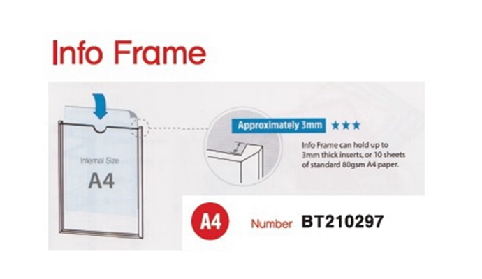 ARTSIGN INFO FRAME(A4)